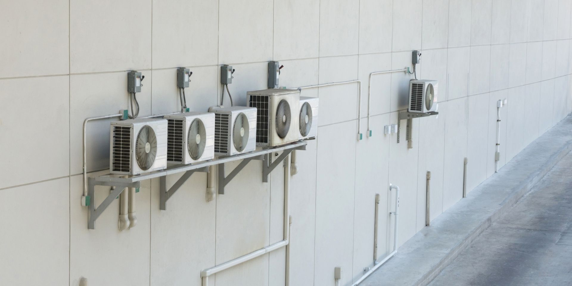 Instalación de aire acondicionado en altura
