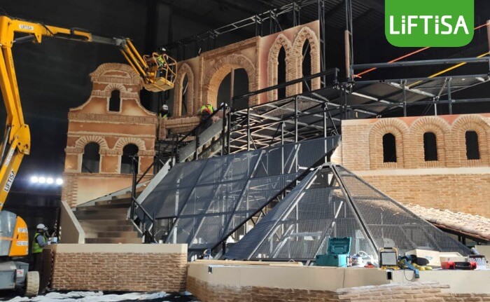 Lights, cameras and action! Lifting platforms for the entertainment industry