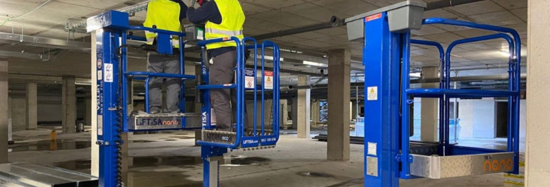 plataformas elevadoras pequeñas
