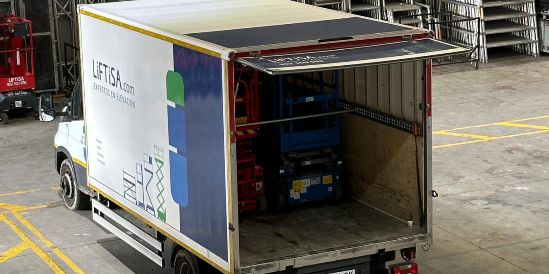 transportar plataformas elevadoras